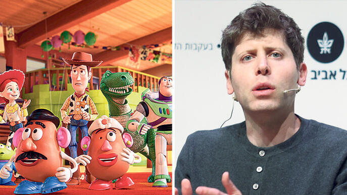 סם אלטמן ו צעצוע של סיפור סרט דיסני