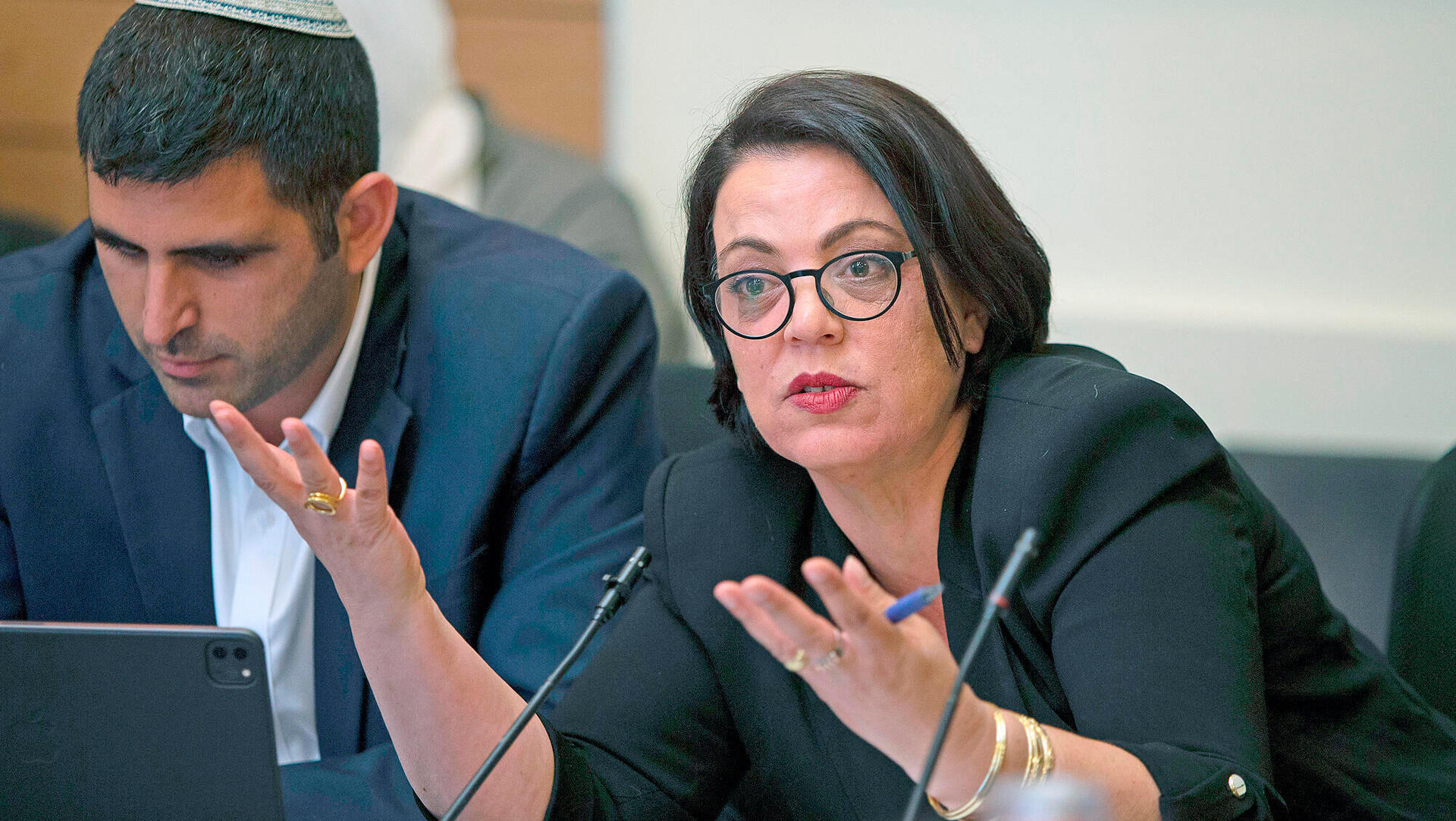  גלית דיסטל אטבריאן חברת כנסת מטעם ה ליכוד בועדת הכנסת