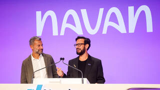 מימין אריאל כהן מנכ"ל נאוון ו אילן טוויג סמנכ"ל הטכנולוגיה