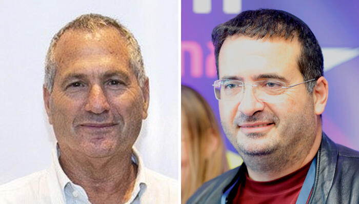 מימין: עופר ינאי ורן פרידריך (צילומים: נמרוד גליקמן ערן לם ) מימין עופר ינאי ו רני פרידריך