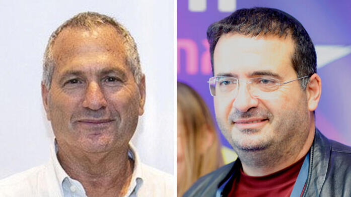 מימין: עופר ינאי, בעל השליטה בנופר ורן פרידריך מנכ"ל אלומיי. אין כוונת מיזוג (צילומים: נמרוד גליקמן ערן לם ) מימין עופר ינאי ו רני פרידריך