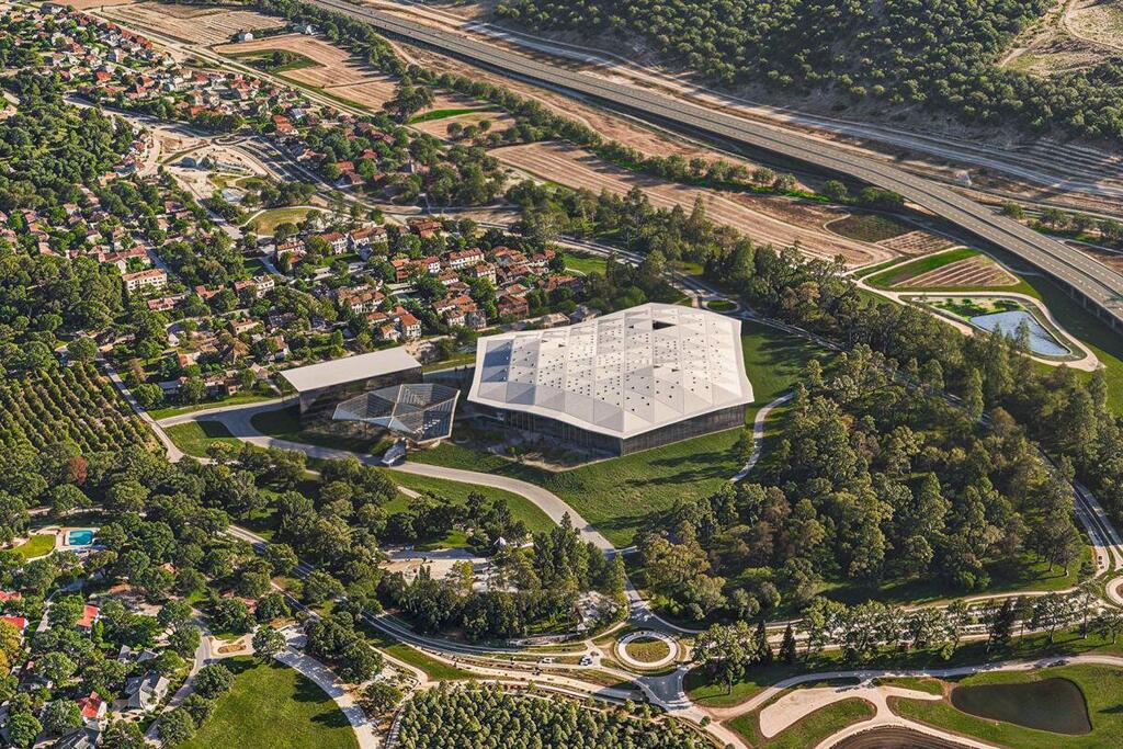 Illustration of Nvidia's new campus in Kiryat Tivon. (Photo: Nvidia) הדמיה מרכז הפיתוח של אנבידיה ב קרית טבעון 1