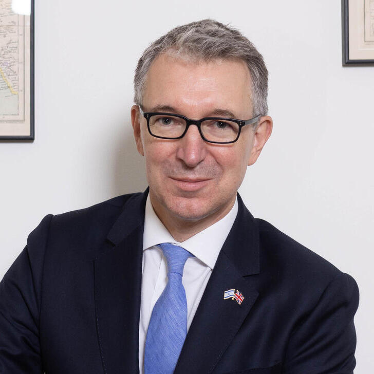 סיימון וולטרס שגריר בריטניה בישראל