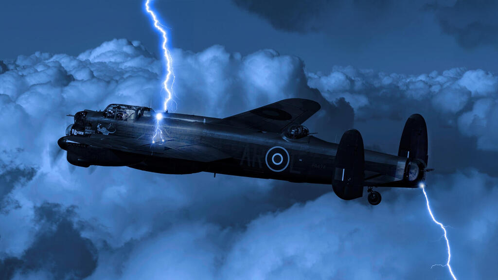 הקברניט מטוס נוסעים ברק