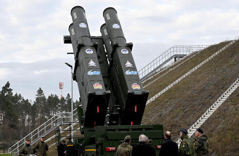 Arrow missile battery deployed in the Berlin area, Germany 