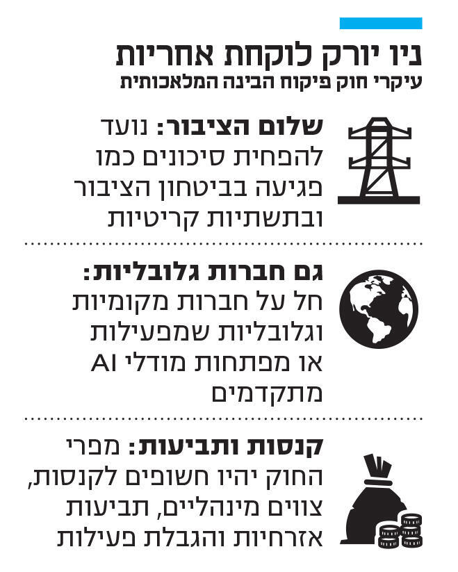 אינפו ניו יורק לוקחת אחריות