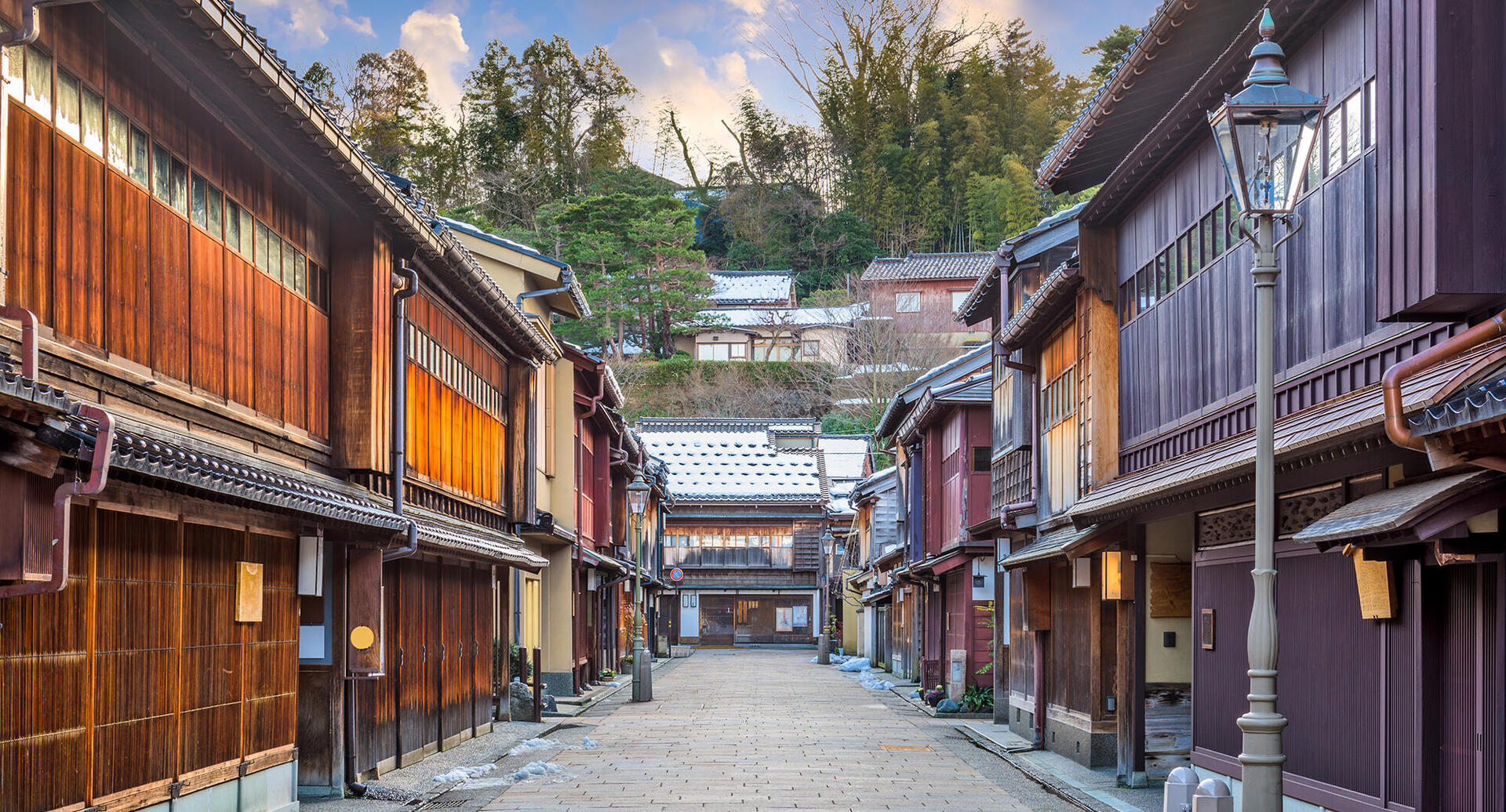 פוטו ערים יפות מתחת לרדאר Kanazawa יפן