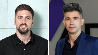 מימין מנכ"ל ארמיס יבגני דיברוב ו סמנכל טכנולוגיה נדיר יזרעאל 