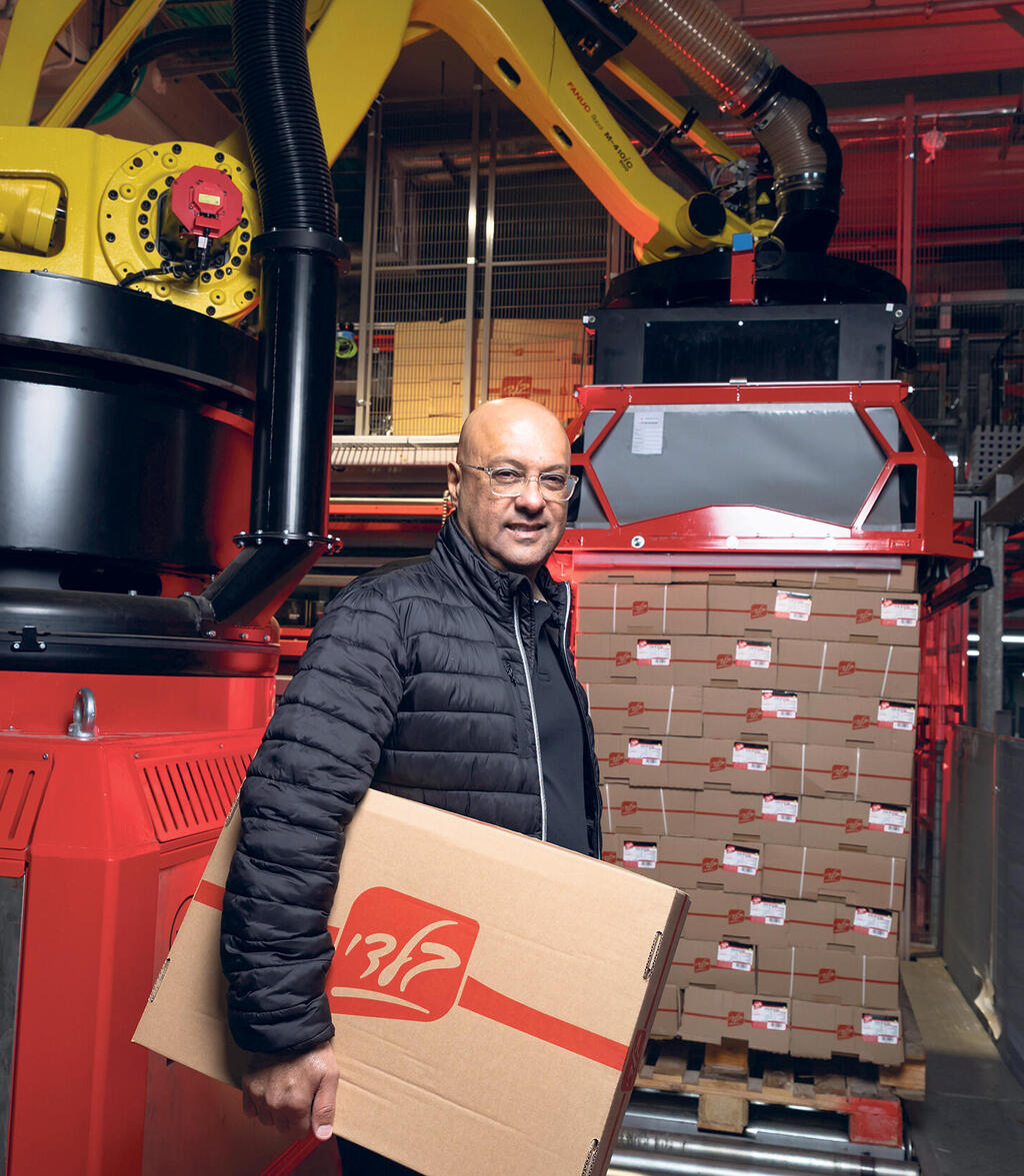 דהבני במרלוג של בלדי (צילום: אוראל כהן) מוסף מנהלים 2025 - ארז דהבני יו"ר בלדי