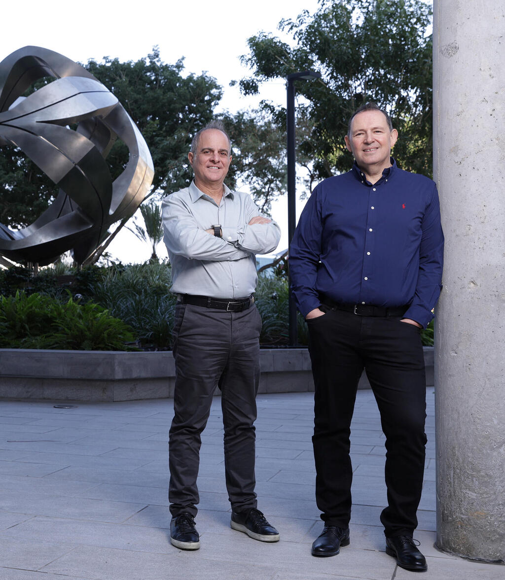 שי בסון (משמאל) ואילן טוקר מנכל"ים שותפים בחברת מלם תים ( צילום: אוראל כהן) מוסף מנהלים 2025 - שי בסון ו אילן טוקר מנכל"ים שותפים בחברת מלם תים