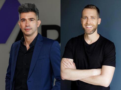 Armis CEO Yevgeny Dibrov and Wiz CEO Assaf Rappaport. 