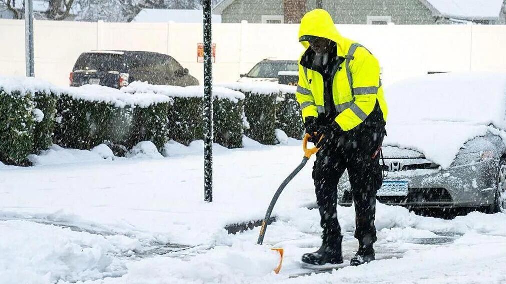 שלג סופת שלגים