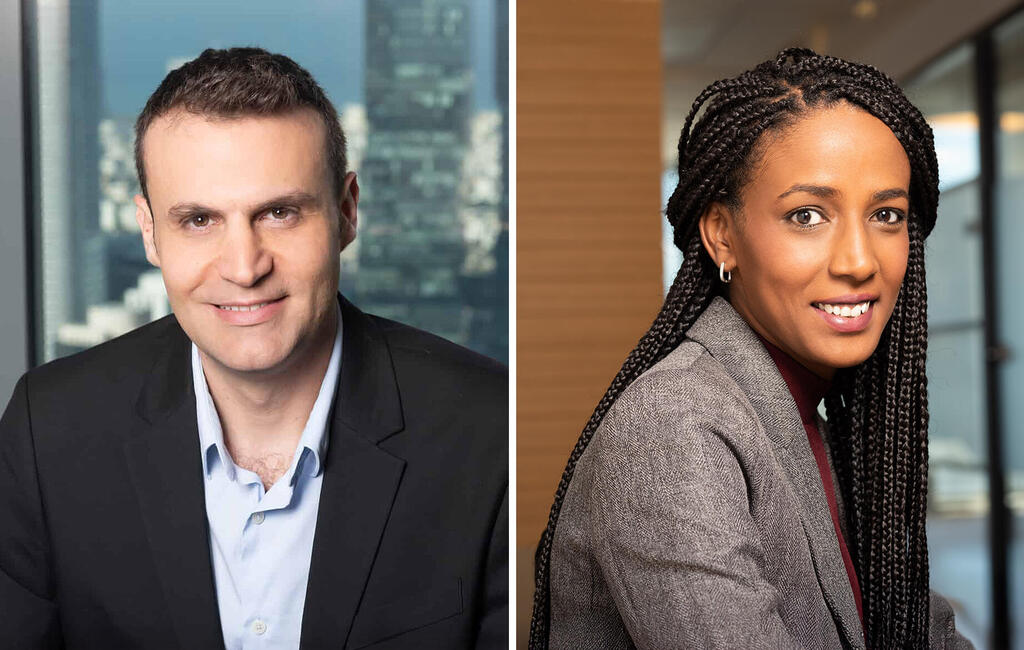 מימין עו"ד מזל מרו וגיא אזולאי משרד אגמון עם טולצ'ינסקי