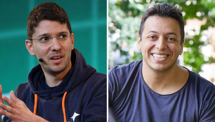 מימין אלכס בואזיז Deel  ורועי רזניק WIZ