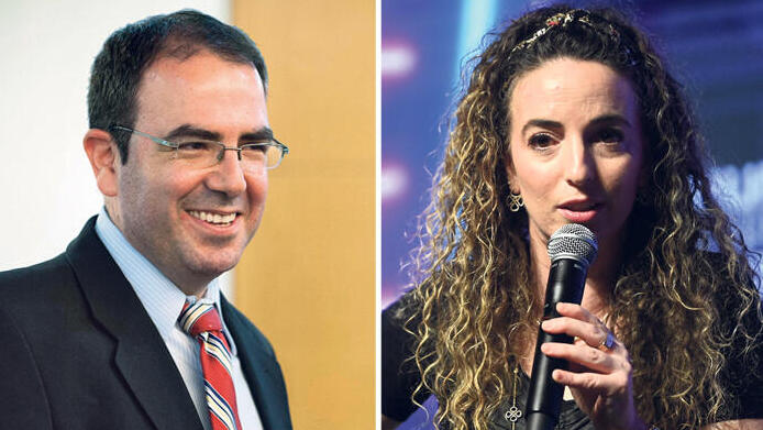 השרה להגנת הסביבה עידית סילמן ו המשנה ליועמ"שית גיל לימון