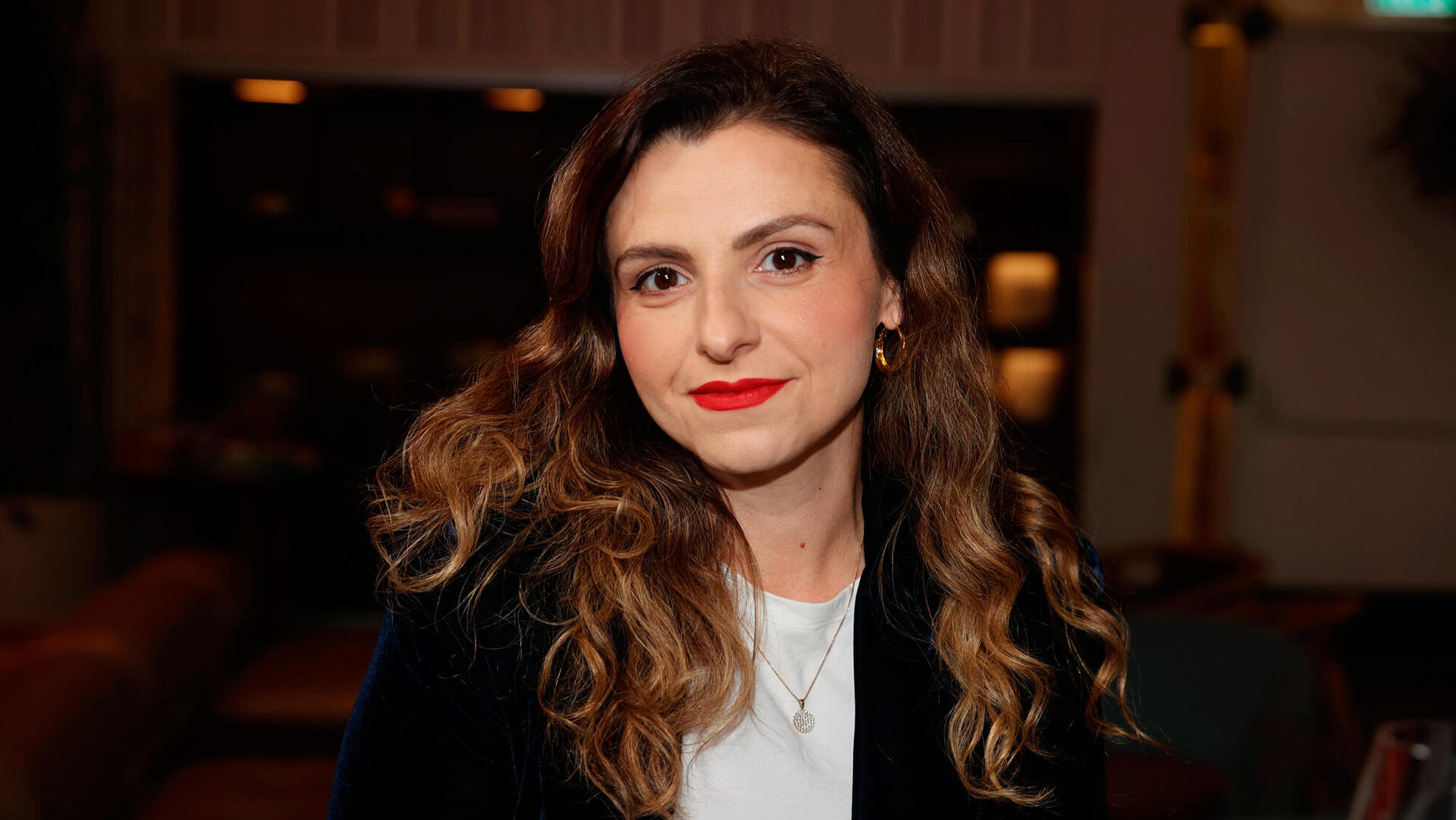 אירוע גאלה מסתכלות קדימה - גניה קרופניק מנהלת מרכז עסקים פועלים טק