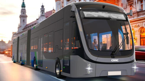 "רכבת על גלגלים": סופרבוס תפעיל פיילוט של אוטובוס חשמלי בתוואי המטרונית