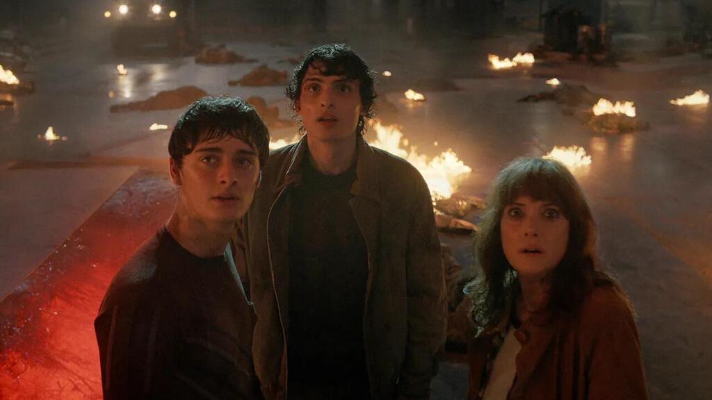 מתוך הפרק האחרון של "דברים מוזרים" (צילום: Netflix) מתוך הפרק האחרון של "דברים מוזרים"