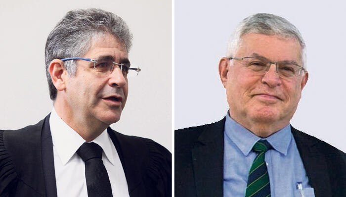 השופט בדימוס דוד חשין ו עו“ד אייל רוזובסקי 