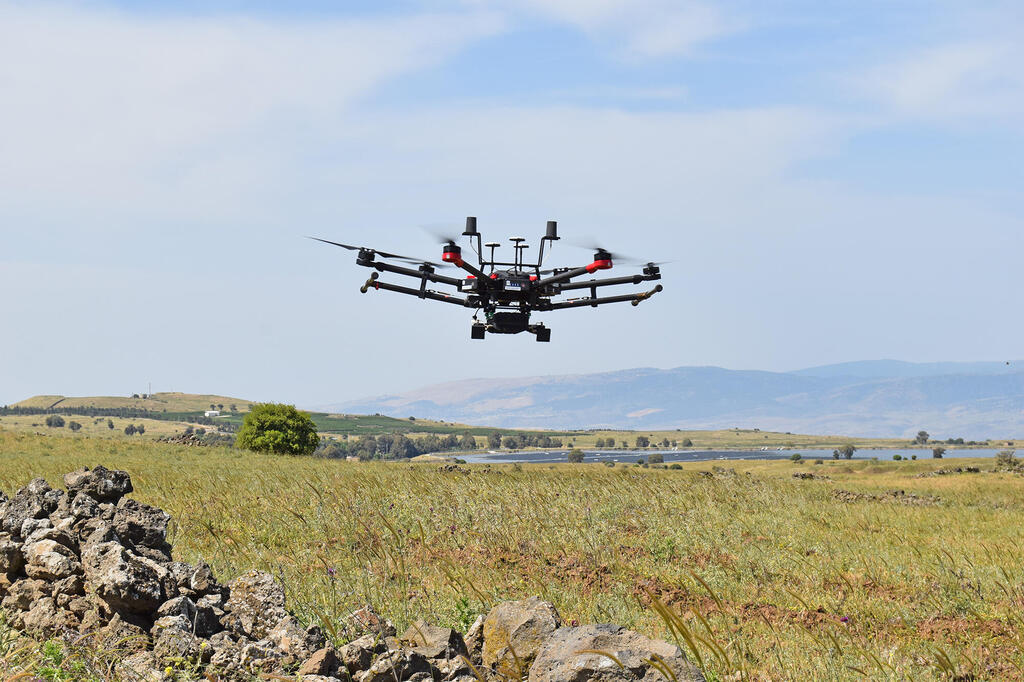 רחפן מערכת הגנה חדשה של תע"א התעשייה האווירית הגנת גבולות כלים אוטונומיים