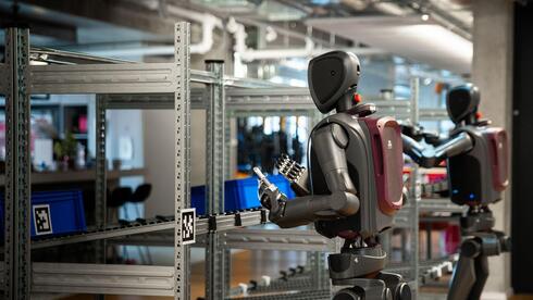 A robot from the Israeli company Mentee Robotics whose operation based on AI A robot from the Israeli company Mentee Robotics whose operation based on AI