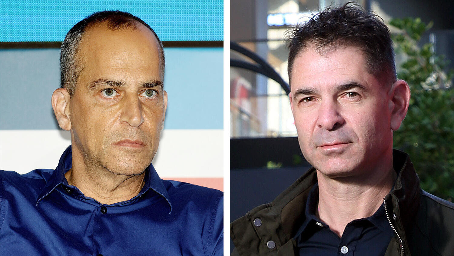 מימין חי גאליס מנכ"ל ביג ו אלי כהן מנכ"ל מנרב