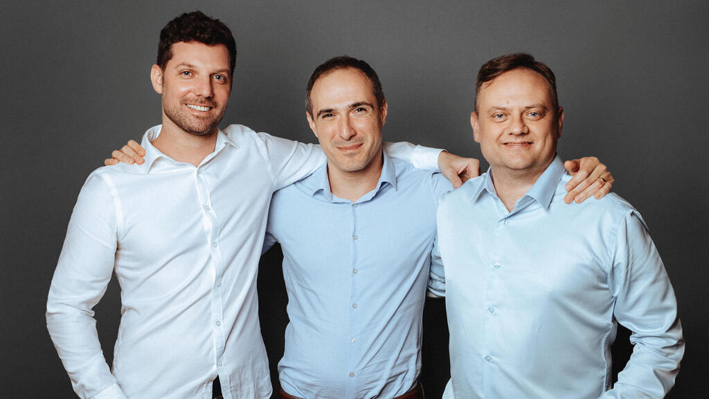  מייסדי פיירבלוקס מימין פבל ברנגולץ מיכאל שאולוב עידן עפרת