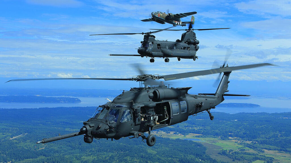 הקברניט פשיטה קומנדו מסוקים 7