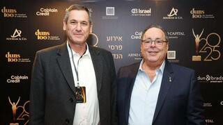 ארנון פרידמן  באירוע פרסי הנדל"ן של Duns 100 