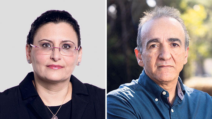 מהרן פרוזנפר ומיכל עבאדי בויאנג'ו (צילומים: יובל חן, שלו שלום) מהרן פרוזנפר ו מיכל עבאדי בויאנג'ו