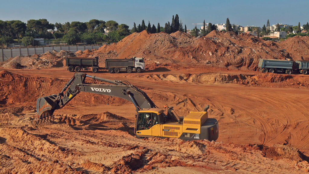עבודות תשתית אתר בנייה