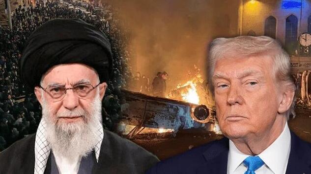 טראמפ, חמינאי וההפגנות בטהרן. "זו הולכת להיות תקופה מעניינת" (צילום: AP Photo/Alex Brandon, AFP/HO/KHAMENEI.IR) טראמפ, חמינאי וההפגנות בטהרן. "ארה"ב מוכנה לעזור!!!"