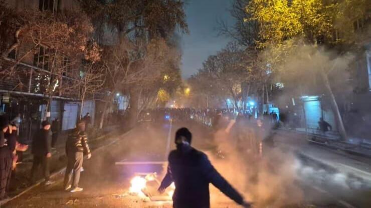 מהומות בטהרן איראן מהומות ב טהרן 10.1.2026