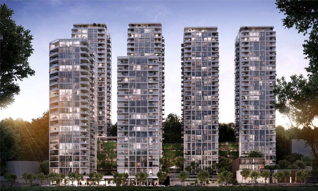 דמיית פרויקט תוכנית התחדשות עירונית ראשונה ב טבריה מילוסלבסקי אדריכלים