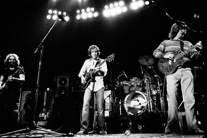 בוב וויר בצעירותו מלהקת גרייטפול דד 1.11.1979