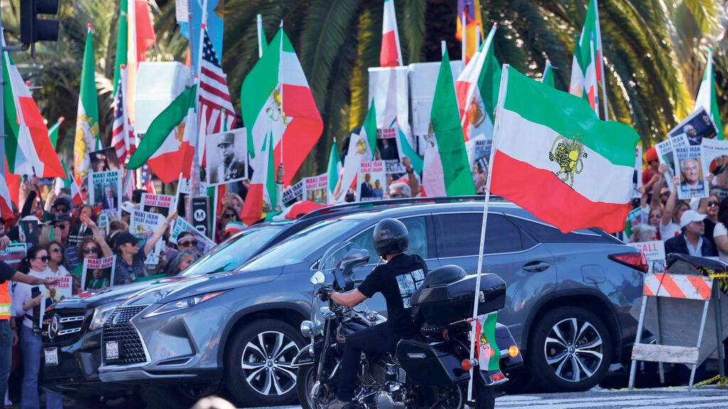 הפגנת תמיכה בשחרור איראן בלוס אנג'לס ינואר 2026