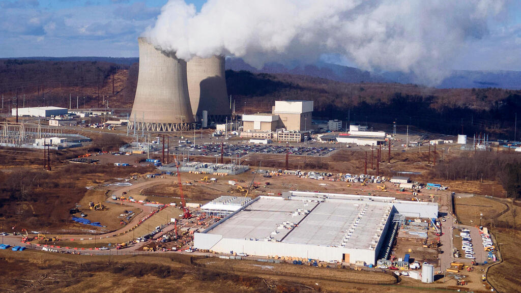 דאטה סנטר של שירותי הענן של אמזון ליד תחנת כוח גרעינית בפנסילבניה