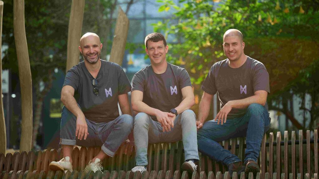 מייסדי נובי Novee מימין עומר נינבורג עידו גפן ו גון חלמיש