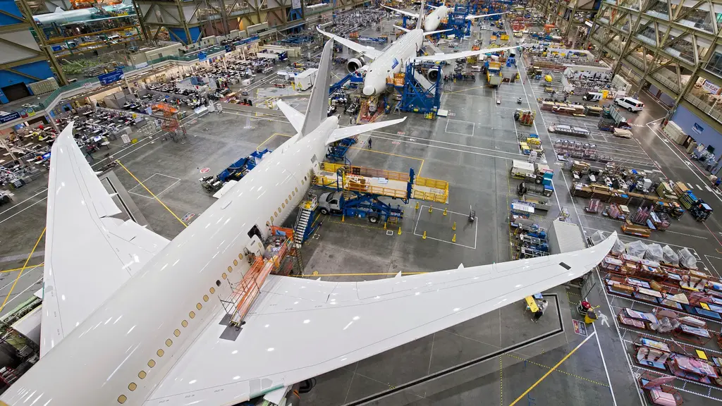 מפעל להרכבת מטוסי בואינג 787 במדינת וושינגטון