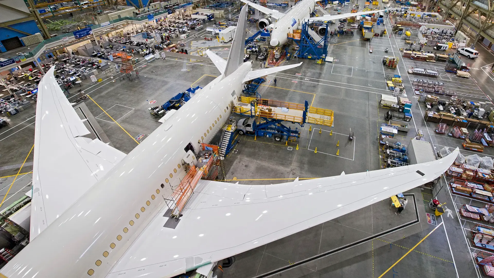 מפעל להרכבת מטוסי בואינג 787 במדינת וושינגטון