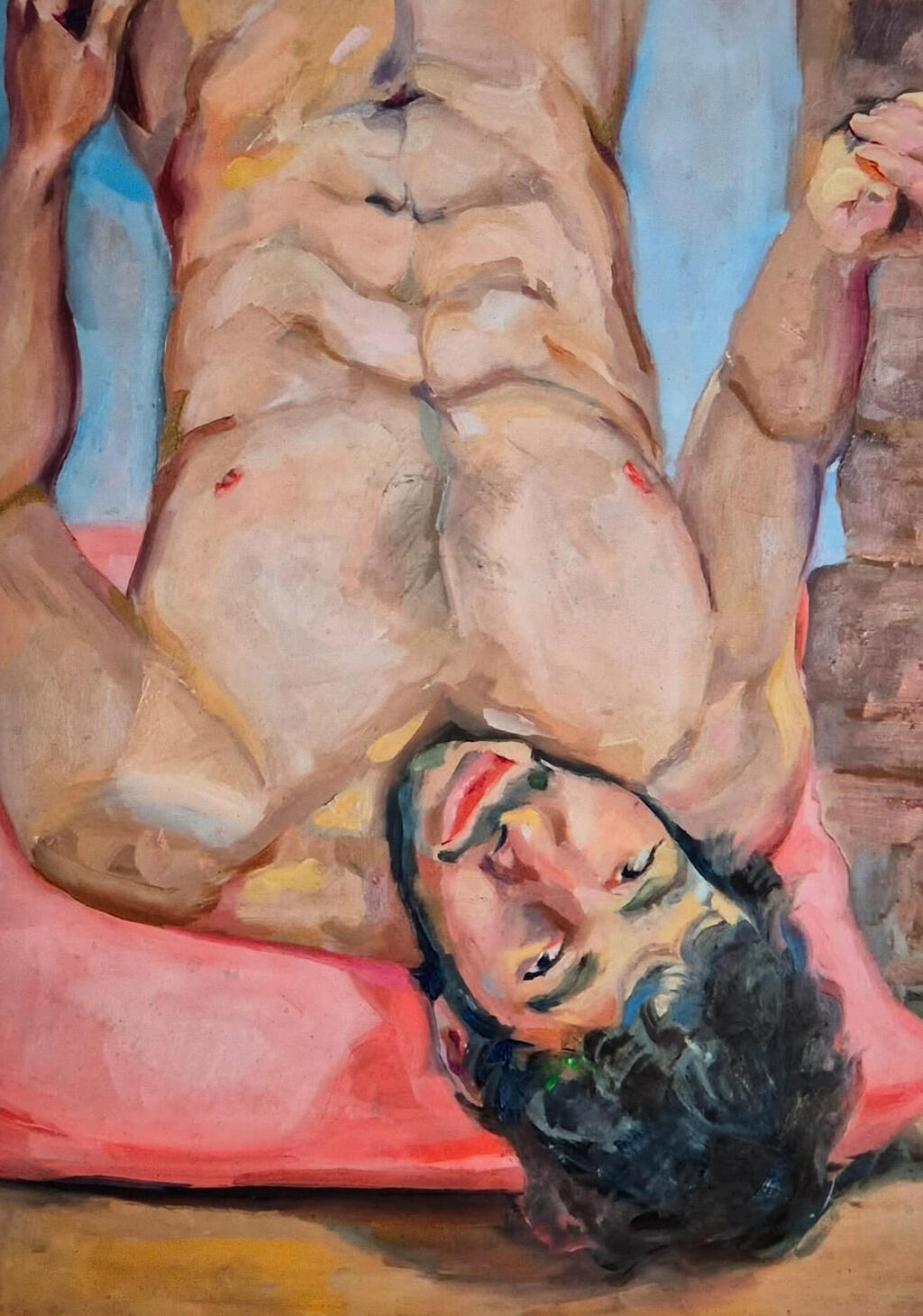 רויה אברהים ציירת האיראנית ממוצא יהודי פנאי