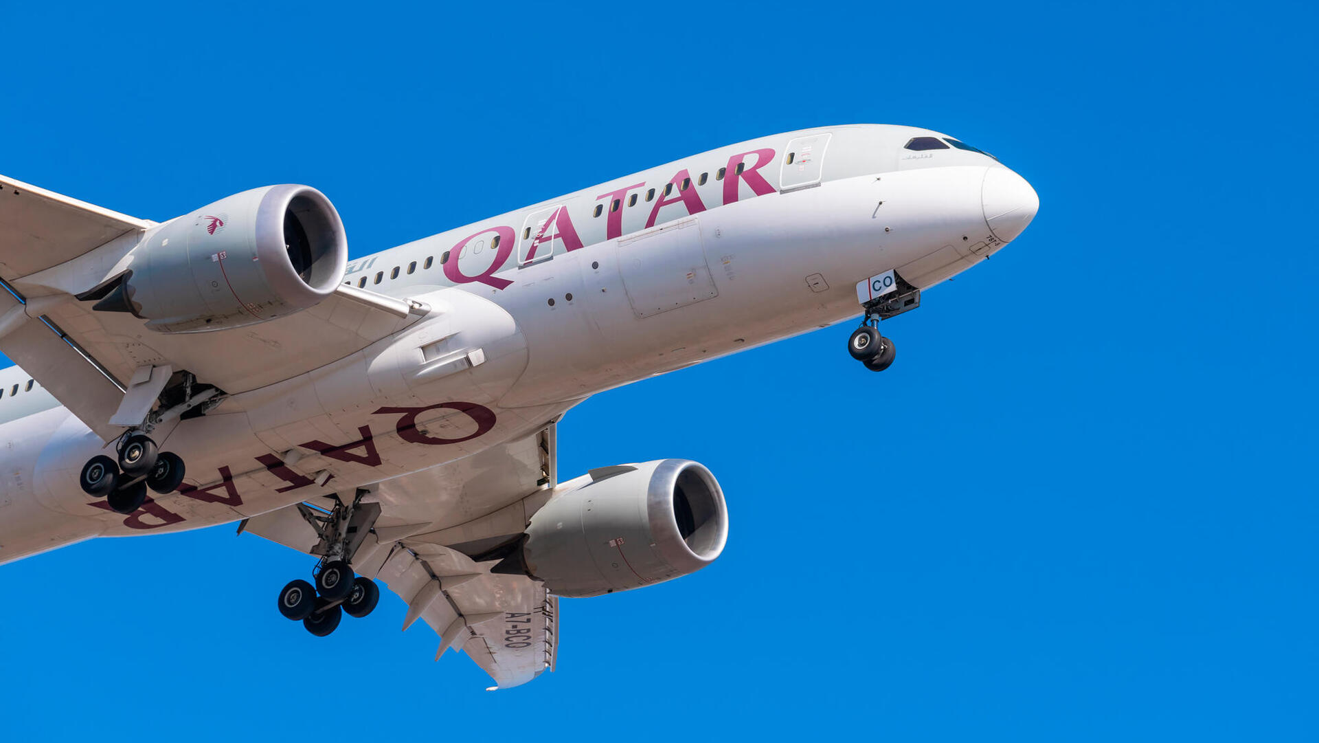 qatar boeing 787 dreamliner בואינג דרימליינר 787 של קטאר איירווייז 