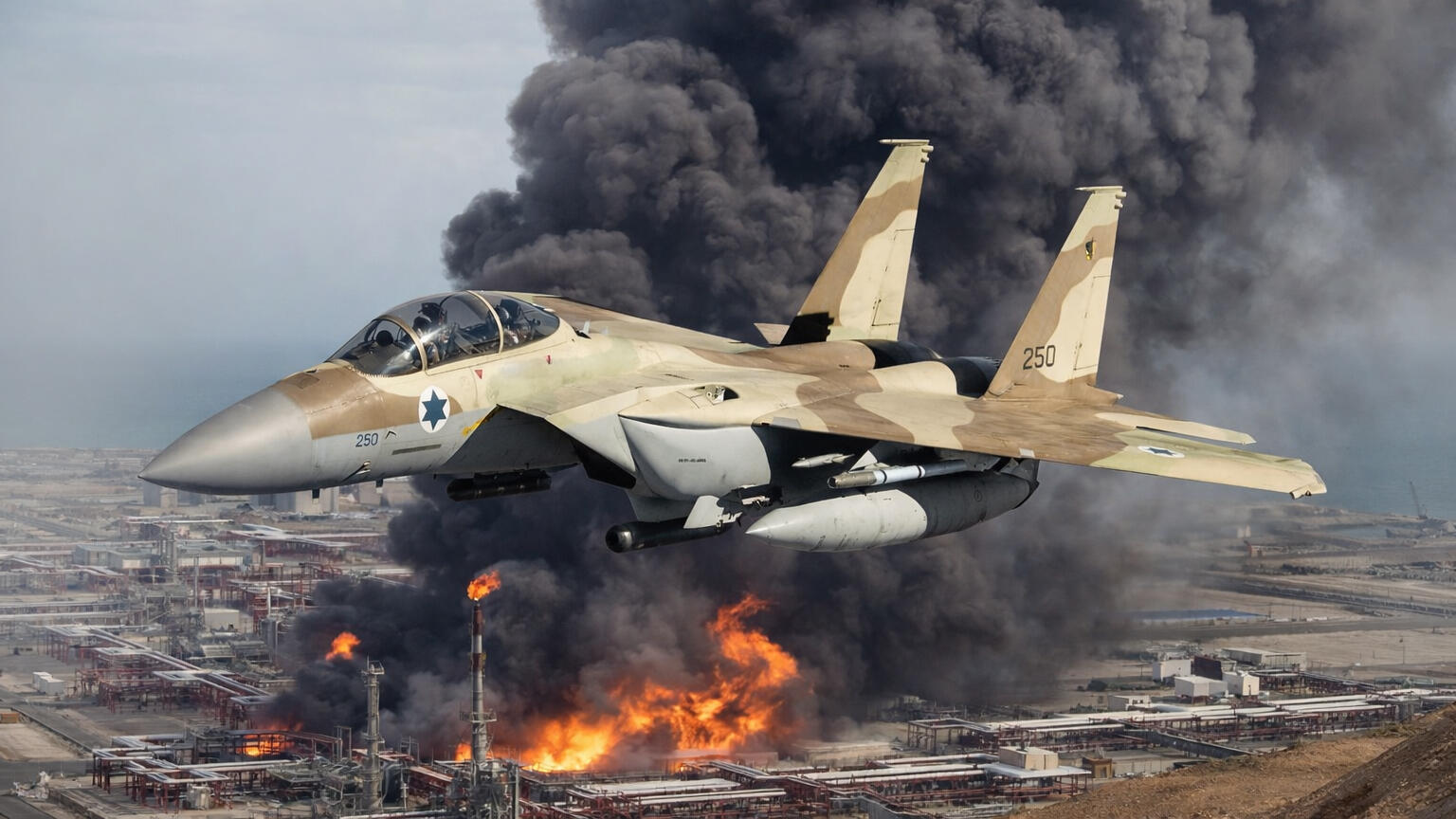 הקברניט הפצצה תשתיות נפט 15