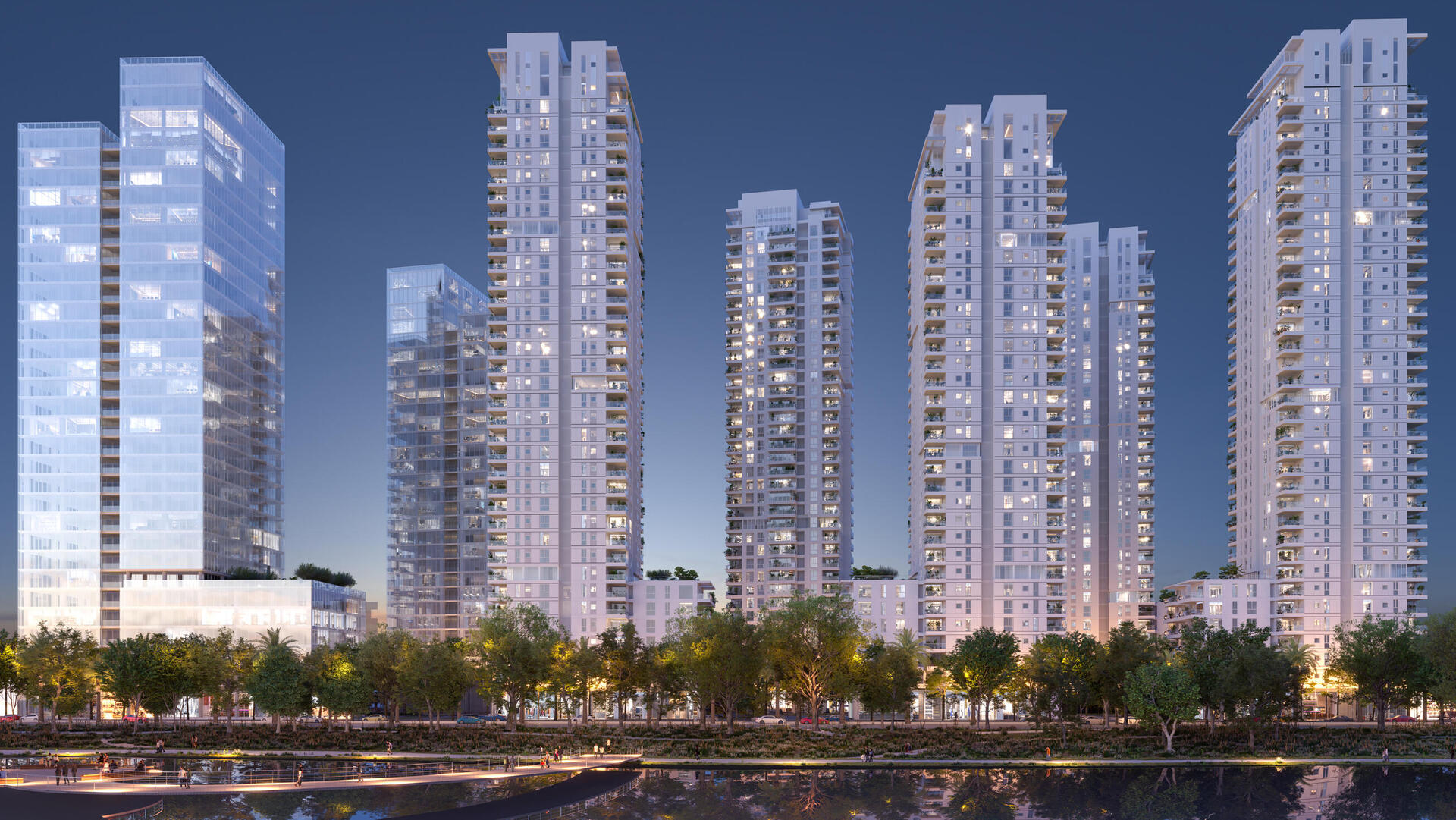 השקת מתחם העסקים UPTOWN Business