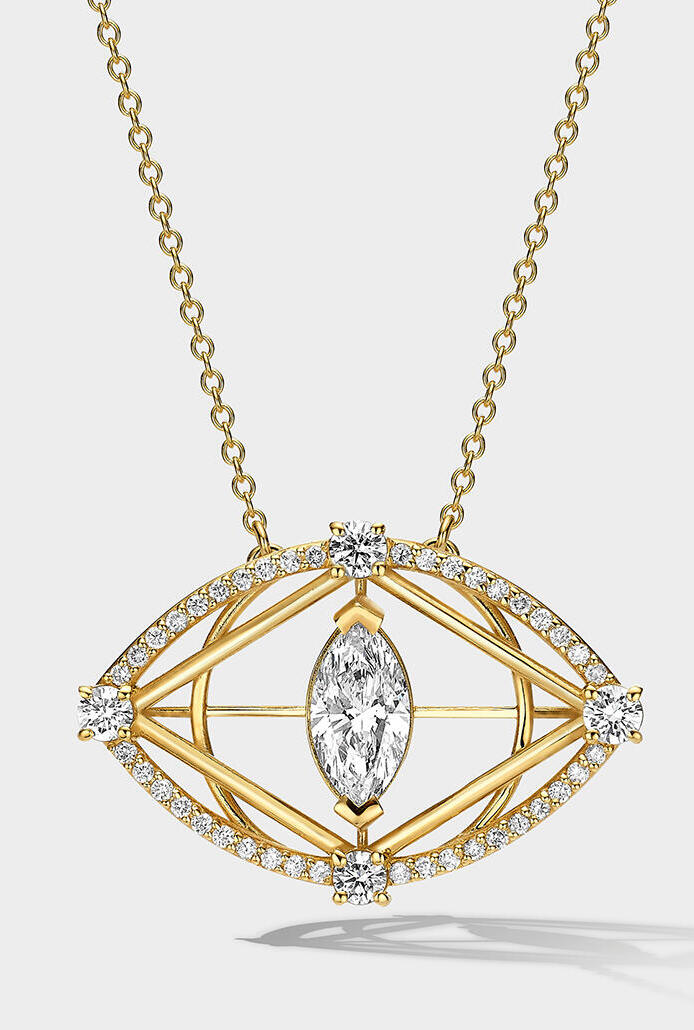 שרשרת בעיצוב של אלינור אבני ואנה כהן פנאי