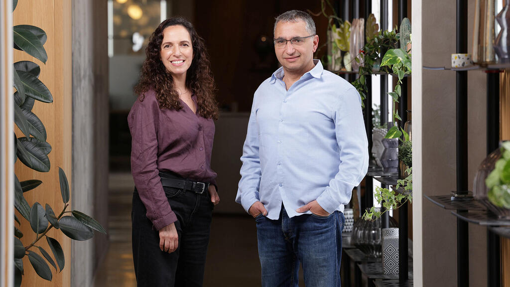 אלעד בנבג'י ו שלומית ארז ערמון מנכ"לים משותפים של פלטפורמת המסחר בלינק