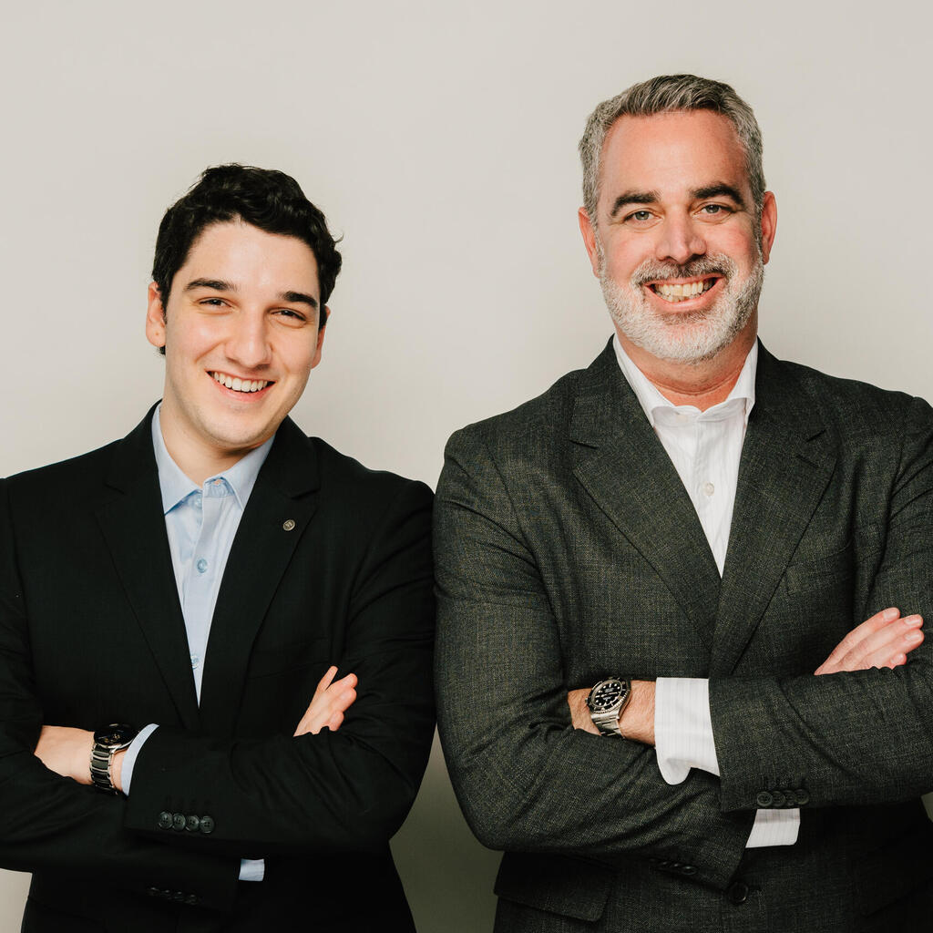 יוסף גרץ ו לביא פרידמן מייסדי זירופורט