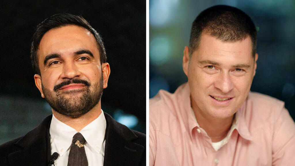 מימין זוהר לוי יו"ר סאמיט ו וזוהרן ממדאני ראש עיריית ניו יורק