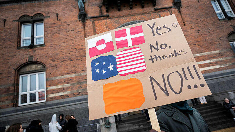 הפגנה ב קופנהגן דנמרק 4 נגד כוונת ארה"ב ו דונלד טראמפ להשתלט על גרינלנד 17.1.26