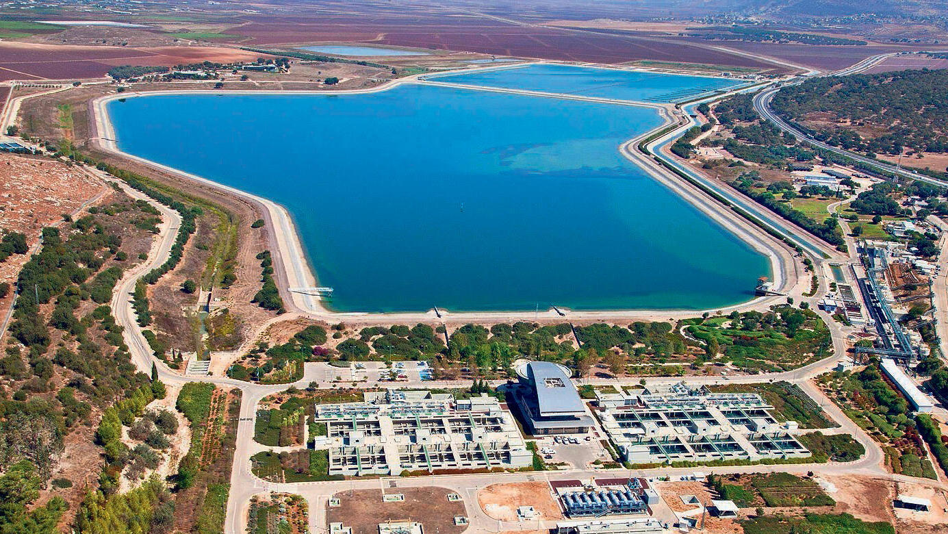 מתקן סינון ה מים הארצי של מקורות ב אשכול